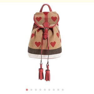 Burberry back pack